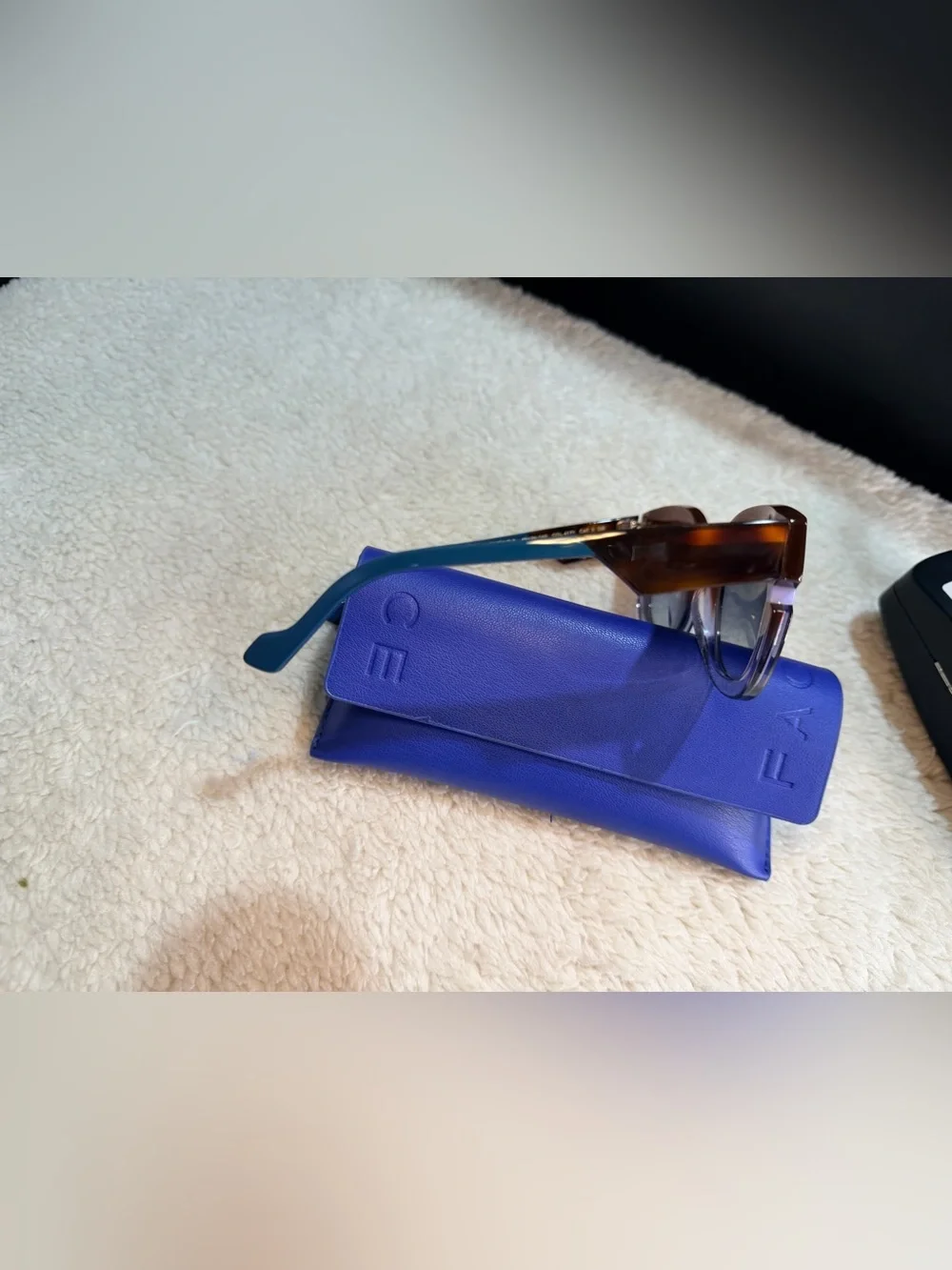 72. NEW Gradient Cat-Eye Sunglasses in Purple & Orange kimono 2